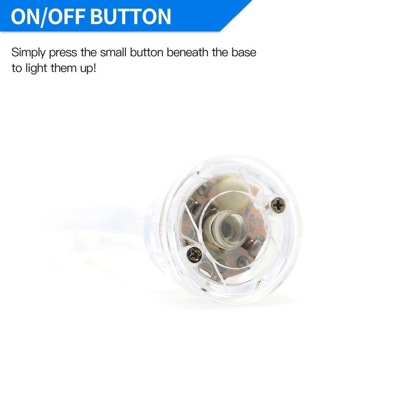 Novelty Place Birthday Number Candle Set, Flashing Multicolor Changing LED Birthday Cake Topper with 4 Wax Candles (Number 4) - Image 4